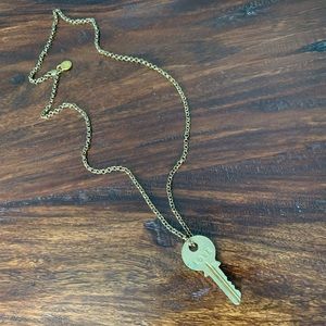 Giving keys necklace